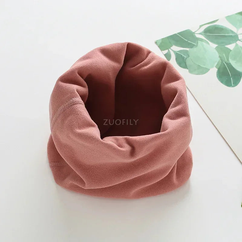 New Cotton Baby Scarf Autumn Spring Snood Children Scarf Boy Girl Scarf Kids Child Neck O Ring Scarves Collar Warm Neckerchief