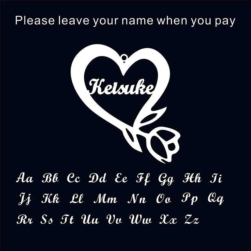 Personalized 1-5 Names Keychains for Men Women Stainless Steel Customized Heart Keyring Jewelry Father's Day Gifts