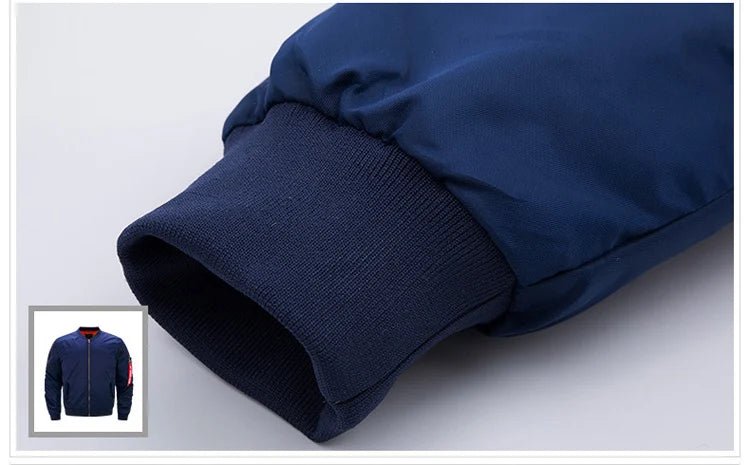 US Big Size Jacket Men Autumn Winter Padded Parka Thick Zipper Coat Fashion Mens Outwear Warm Male Overcoat Waterproof Plus Size