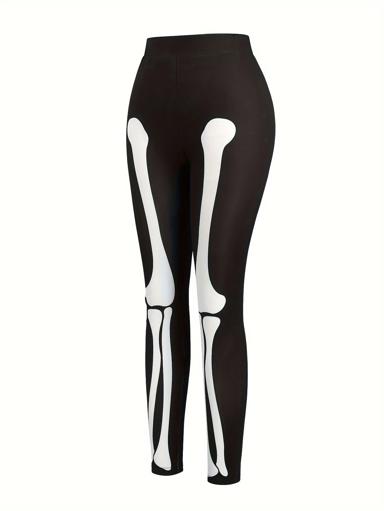 European and American fashion Halloween featured Gothic skull print hoodies and interesting clothing trousers women's suits.