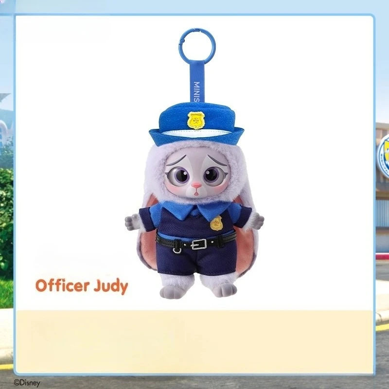Halloween New Crazy Zootopia Vinyl Series Blind Box Cute Cartoon Character Vinyl Plush Bag Pendant Toy Doll Mystery Box Gift