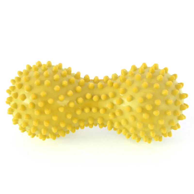 Foot Massage Roller Peanut Double Lacrosse Spiky Ball Myofascial Balls for Plantar Fasciitis Mobility Back Foot Arch Pain Relief
