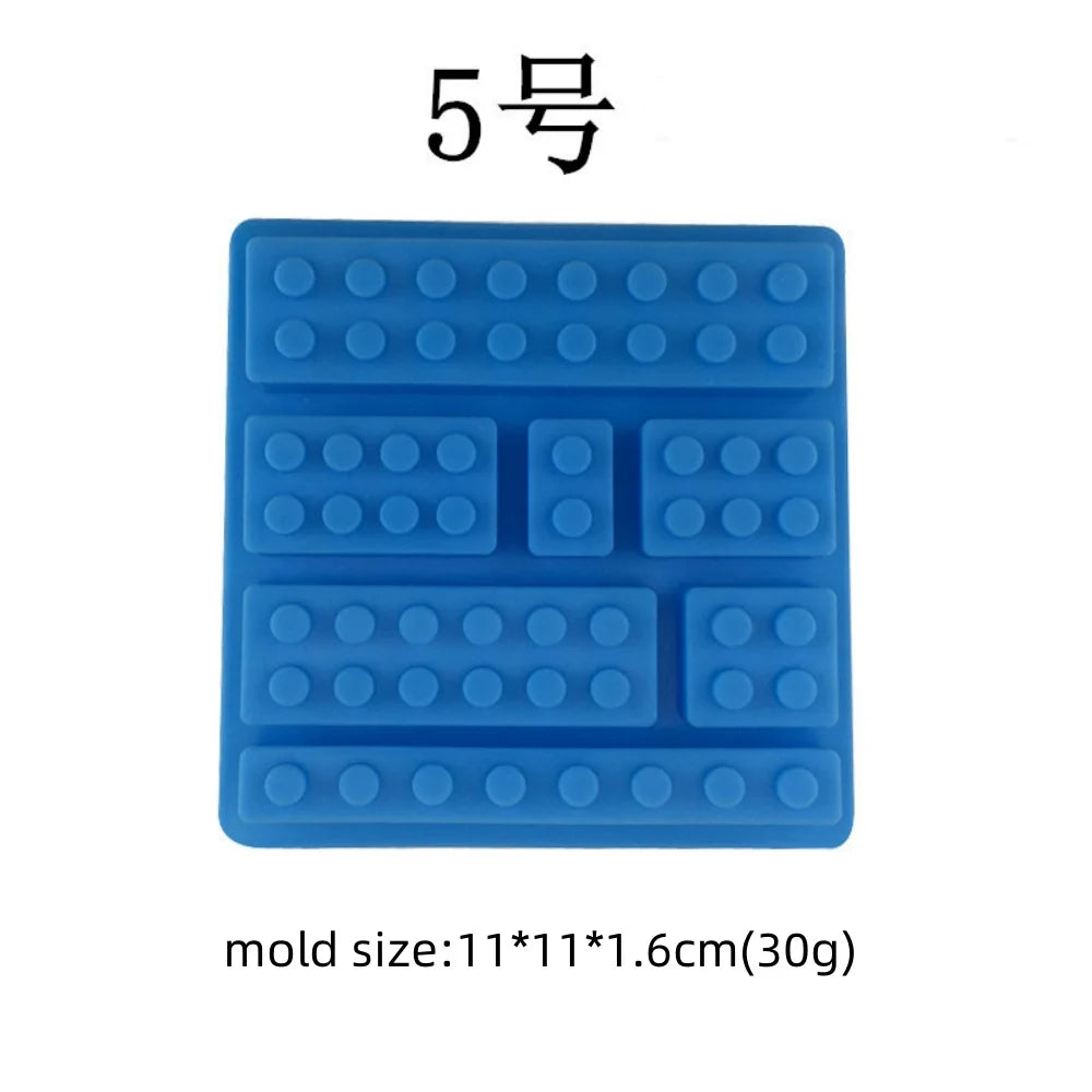 DIY Robot Silicone Candle Mold Creative Concrete Gypsum Chocolate Baking Mold Home Decoration Christmas Gift Craft Supplies