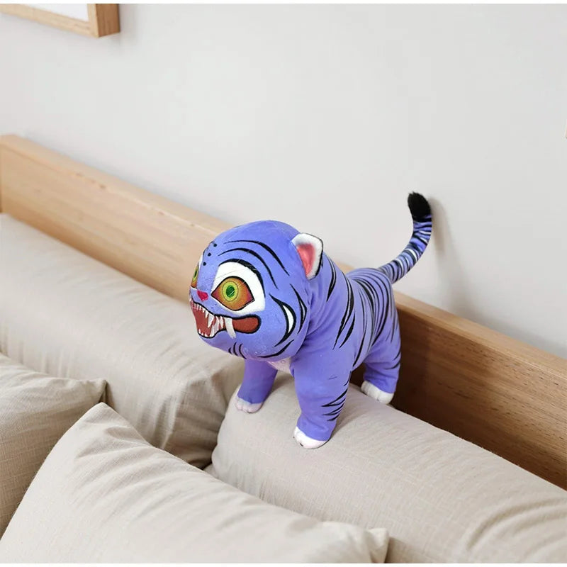 Kpop Demon Hunters Anime Movie Plush Tiger Crow Cosplay Props Mascot Halloween Cosplay Accessories Christmas Birthday Gifts