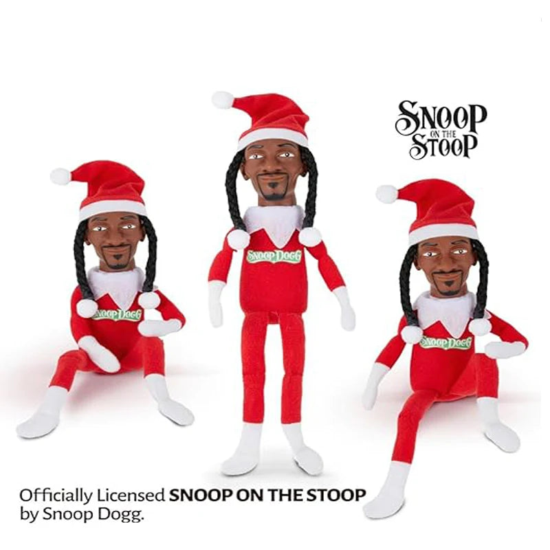 Snoop Dogg Snoop on The Stoop 2025 Christmas Elf, Shelf Decor 12”  Christmas Doll Collectible Figurine Christmas Gift