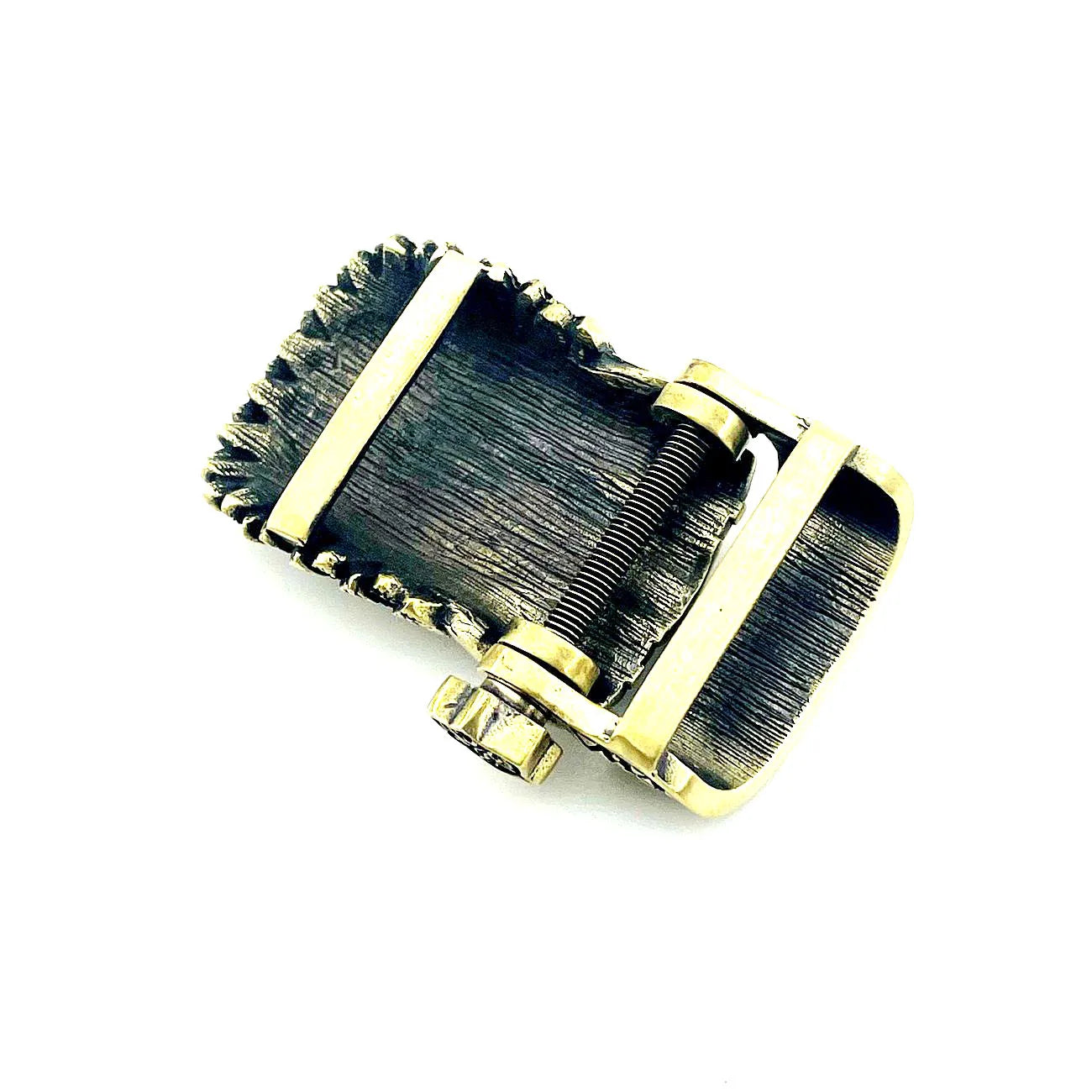 1 Set DIY Part Paracord Bracelet Buckle Brass Chief  EDC Wear Gift For Men Women