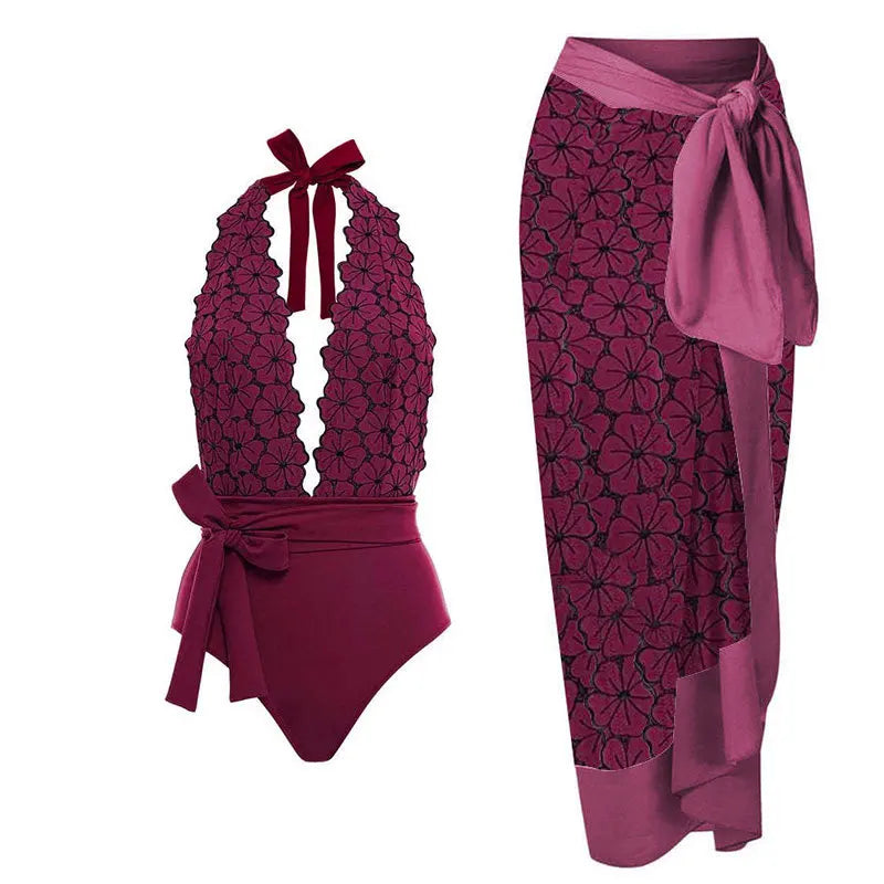 2025 New Arrival Push Up Women Bikini Set Floral Printed Ruffle Bikinis Strappy Bandage Swimwear Brazilian Biquini Bathing Suit