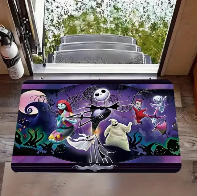 Halloween Welcome Doormat for Indoor and Outdoor Bedroom Use Suitable for Home Halloween Kitchen Home Holiday Entrance Mat Decor