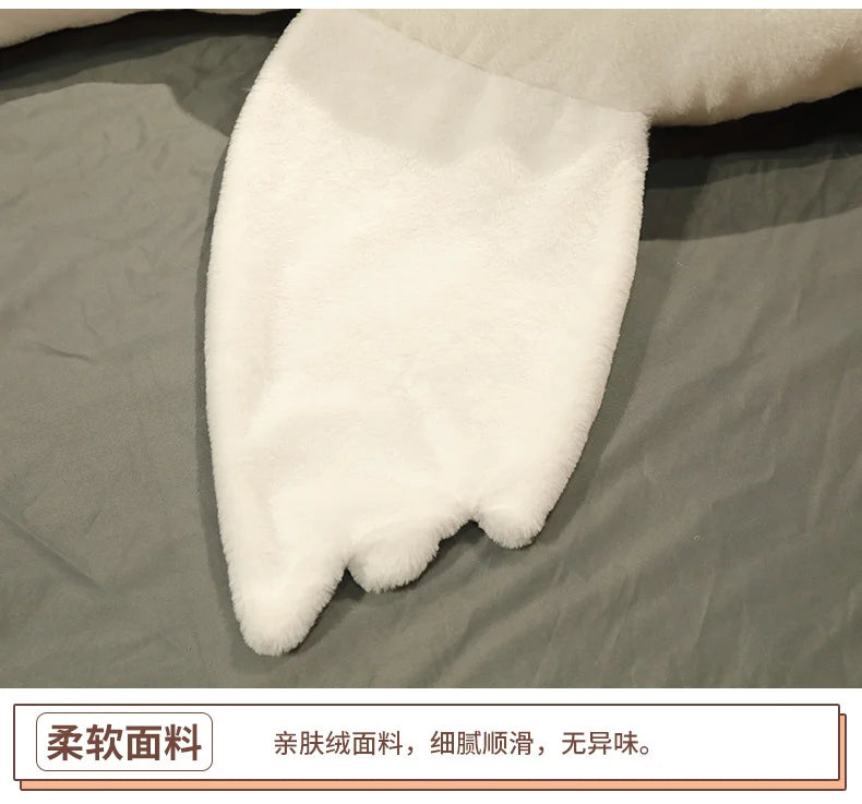 50-190cm 7 Colors Large Goose Plush Toys Brown Giant Hug Stuffed Animal Duck Kawaii Sleeping Pillow Big Christmas Gift for Girls