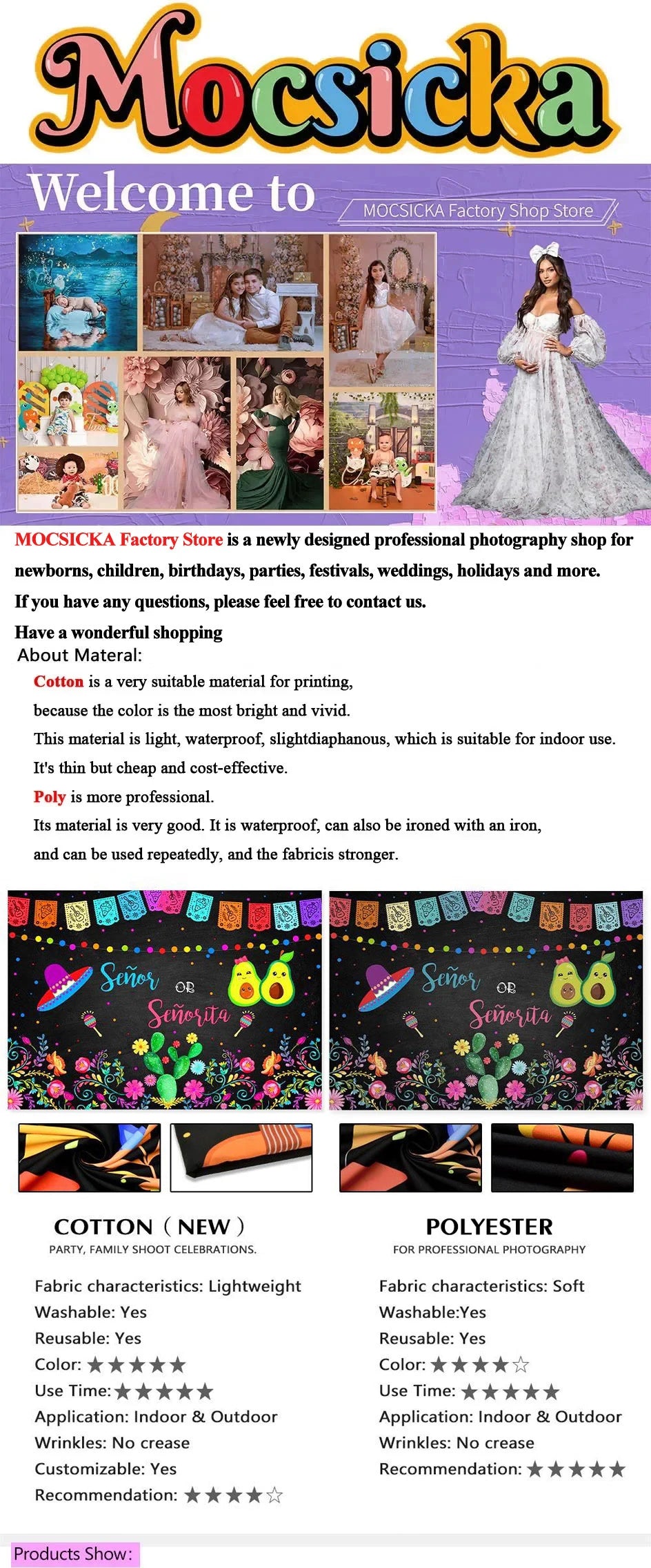 Mocsicka Christmas Gift Room Background for Winter Kid Photography Xmas Tree Gingerbread Man Snowy Backdrop Decor Photo Studio