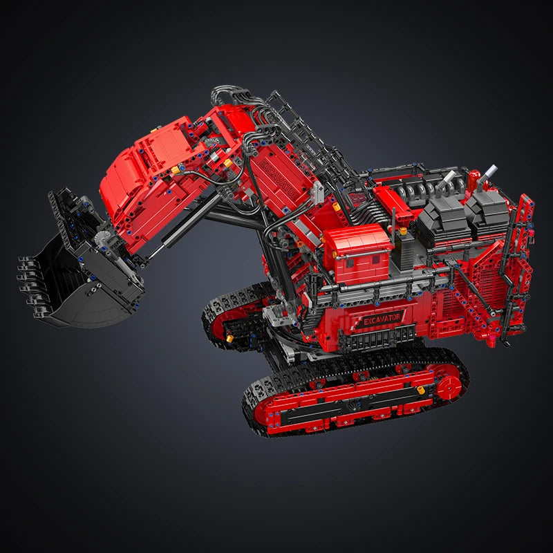 Mould King 17070 17071 Technical Truck Toys The Motorized R 9800 Excavator Building Block Assembly Car Brick Kids Christmas Gift