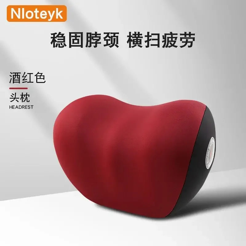 Update Car Lumbar Support Pillow Auto Neck Pillow Waist Support Removable Washable Backrest Universal Vehicle Cushion