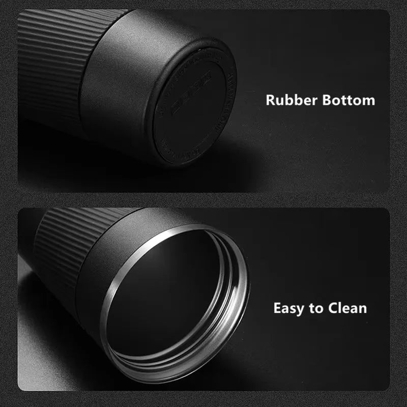 304 Stainless 500ml Steel Vacuum Insulated Water Bottle Anti Slip Coffee Mug Thermal Mug Portable Bottle Office Gift Set