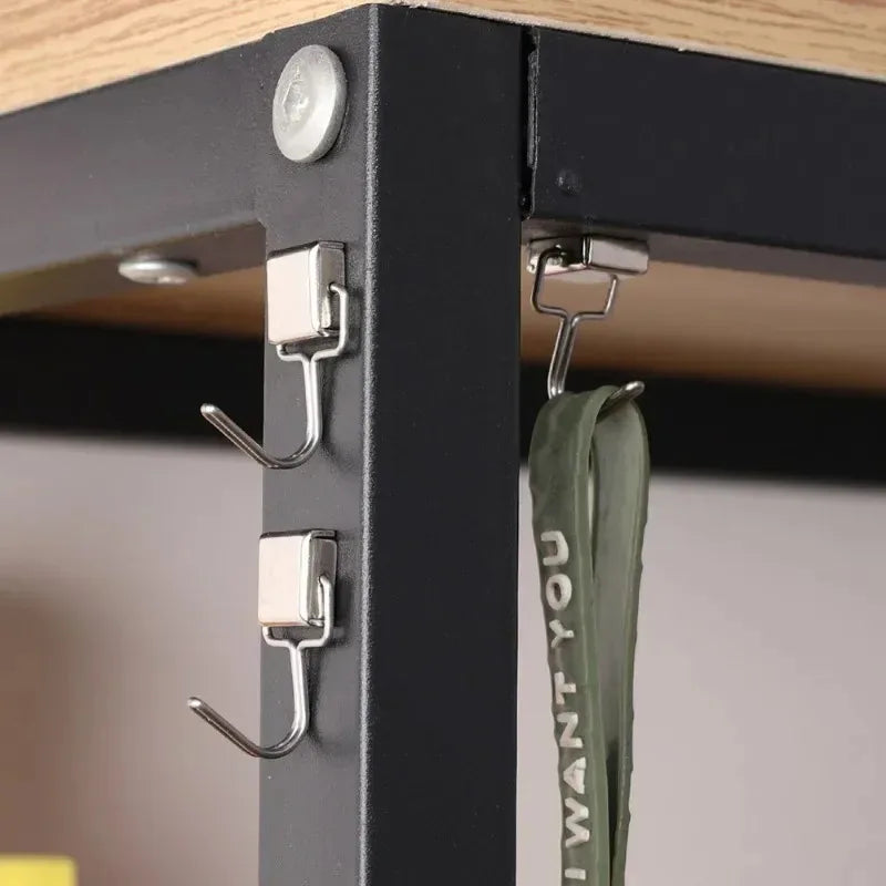 30/1PCS Strong Magnetic Hook Multi-Purpose Wall-mounted Hooks Home Kitchen Bathroom Storage Magnet Hooks Keys Holder Hanger