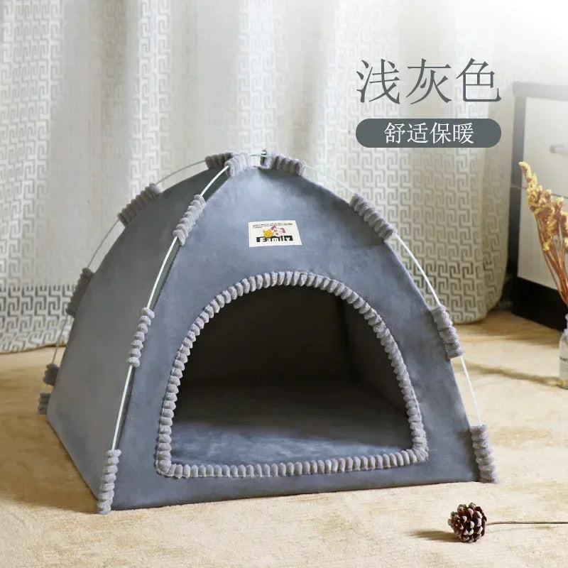 Pet Cat Tent Cave Hut Cat Sleep House For Kitten Puppy Playpen Cage Basket Cat Nesk Kennel Small Dog House Bed Chihuahua