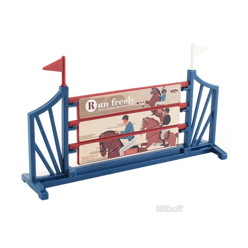 DIY Horse Race Model Horseman Farm Animal Figurines Action Ma Chang takes a shower Emulation Toys for Children Christmas Gift