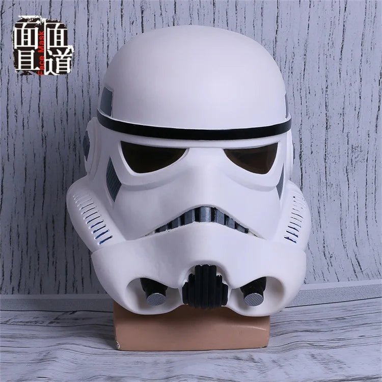 Halloween Live Role Play Props White Soldier Star Wars Helmet Mask The Force Awakens Stormtrooper Battle Helmet Ornament