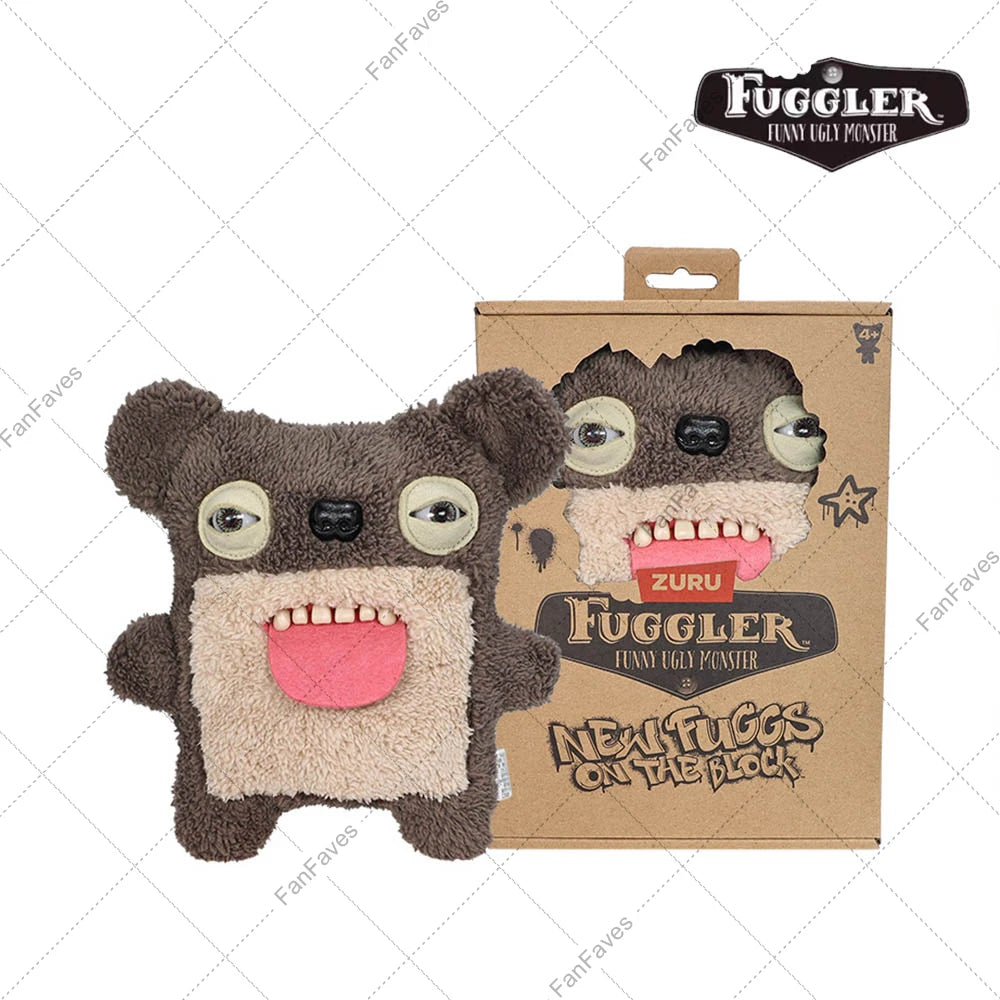 Butt Pet Ugly Fuggler Monster Series Original Plushies Rabbit Puppy Cat Dog Doll Reindeer Gingerbread Man Toy for Christmas Gift