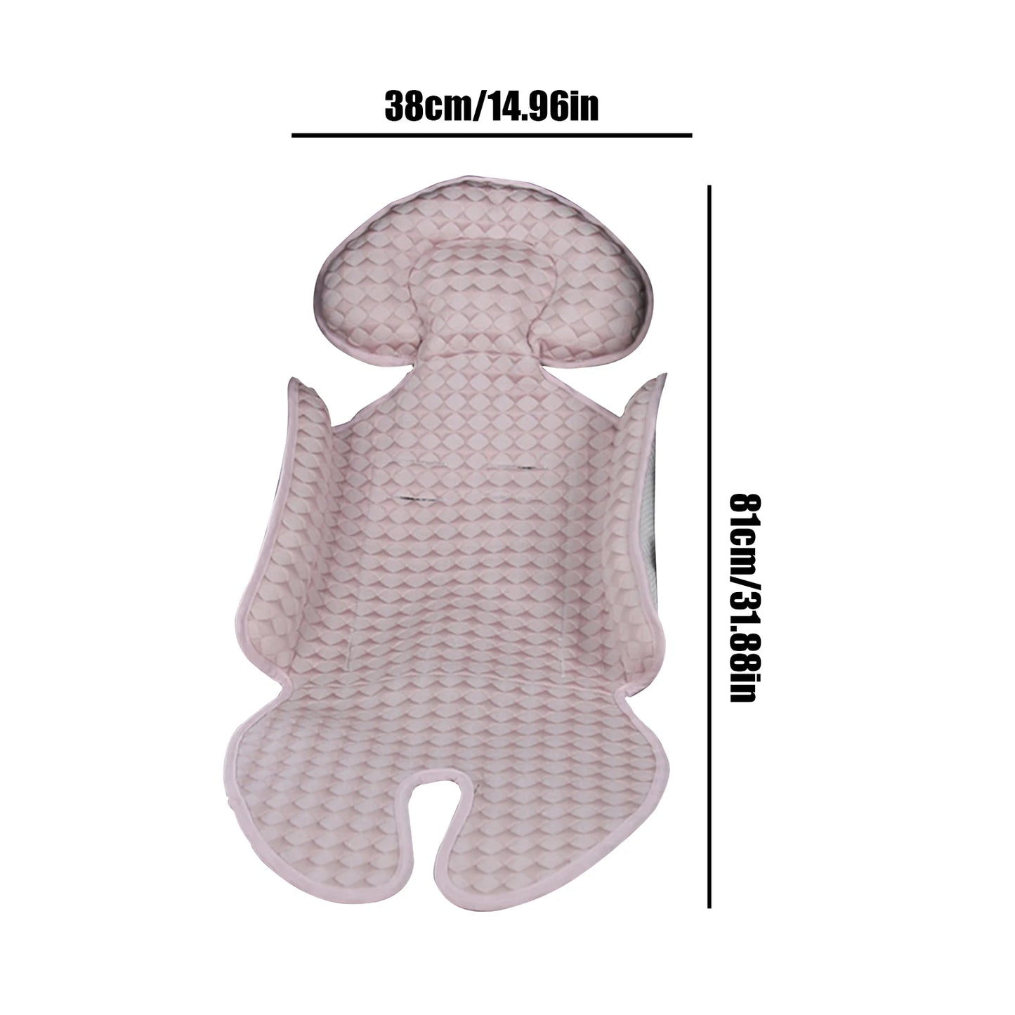 Baby Car Seat Cooling Pad Ice Stroller Cooler Mat Breathable Cooling Mat Anti-Slip Seat Pad Cushion Liner Gel Cooling Pad For