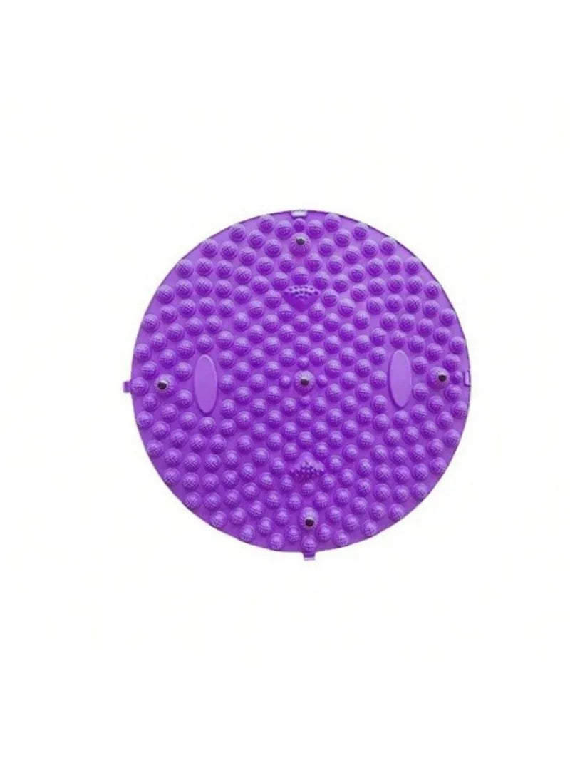 Finger Press Foot Massage Board for Household Use, Bamboo Shooting, Stepping on Finger Board, Thick Circular Foot Massage Pad