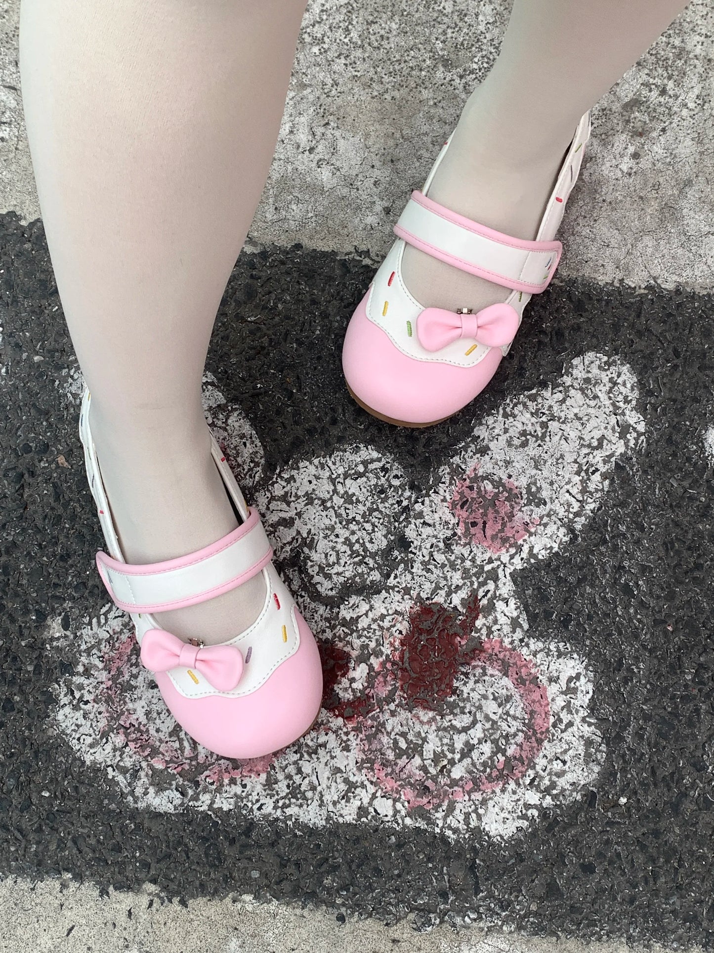 Flat-bottomed Kawaii Leather Shoes Original Design Girls Cute Mary Jane Round Head Shoes Spring and Autumn Lolita Flat Shoes