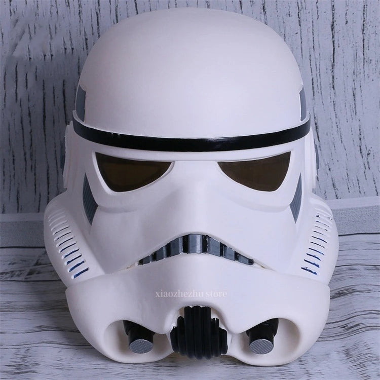 Halloween Live Role Play Props White Soldier Star Wars Helmet Mask The Force Awakens Stormtrooper Battle Helmet Ornament