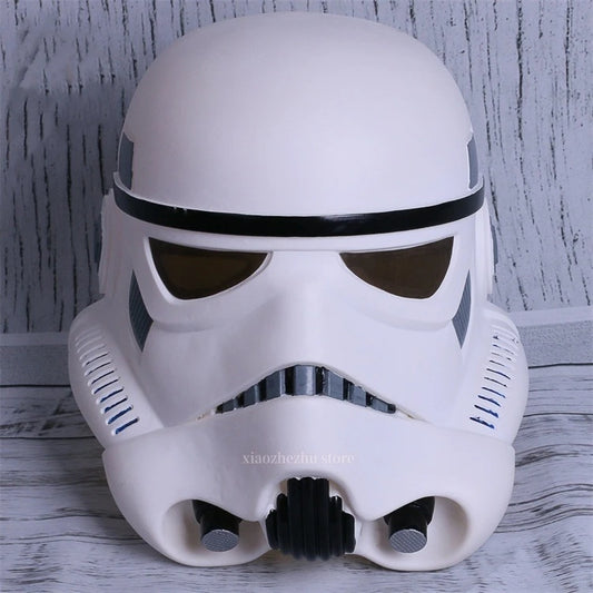 Halloween Live Role Play Props White Soldier Star Wars Helmet Mask The Force Awakens Stormtrooper Battle Helmet Ornament