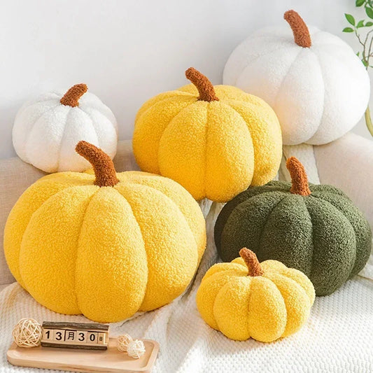 30cm Kawaii Simulation Nordic Halloween Pumpkin hug pillow Living Room Bedside Holidays Props Decor Throw Pillow Bed Cushion