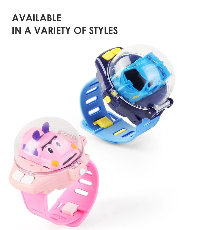 2.4G Mini Watch Control RC Car - Cute Kids’ Companion Toy | Birthday & Christmas Gift for Boys & Girls