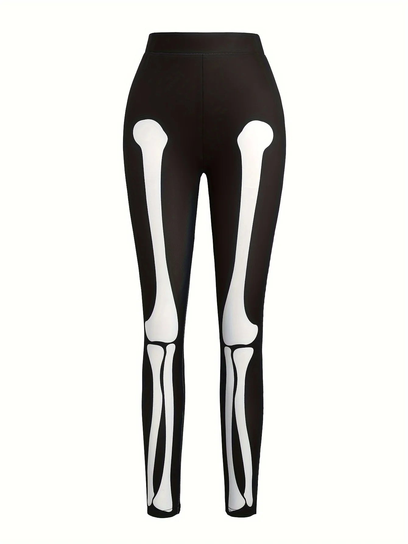 European and American fashion Halloween featured Gothic skull print hoodies and interesting clothing trousers women's suits.