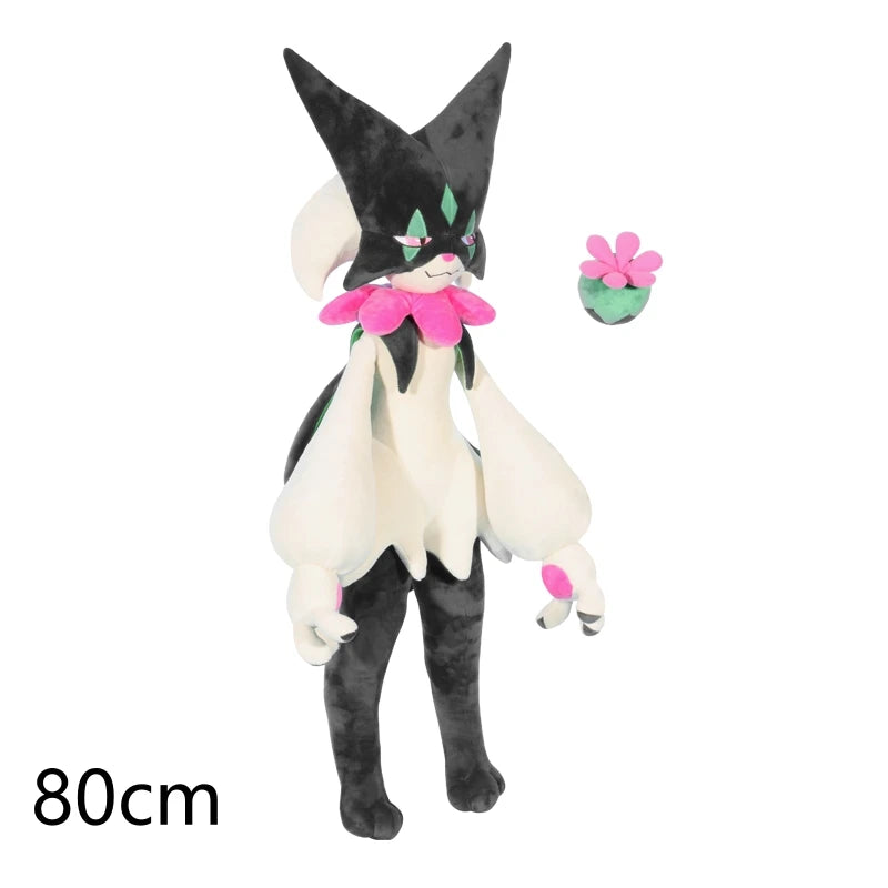 170cm Pokemon Crystal Velvet Version Meowscarada Plush Doll Throw Pillow Room Ded Decor Anime Peripheral Birthday Christmas Gift