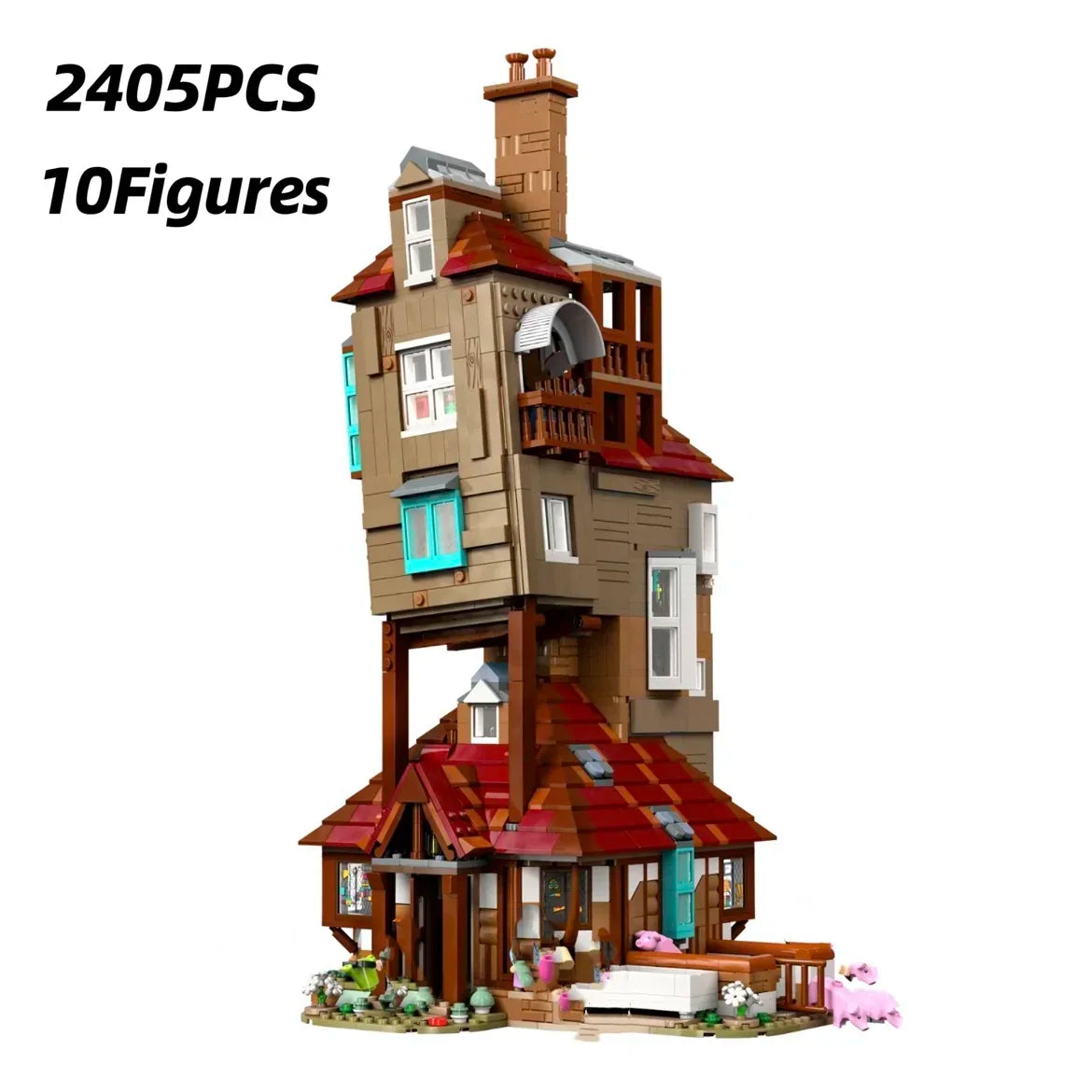 2025 New Arrival 2405PCS 76437 The Burrow Building Blocks Model Kit Bricks Toys For kids Adult Christmas Gift