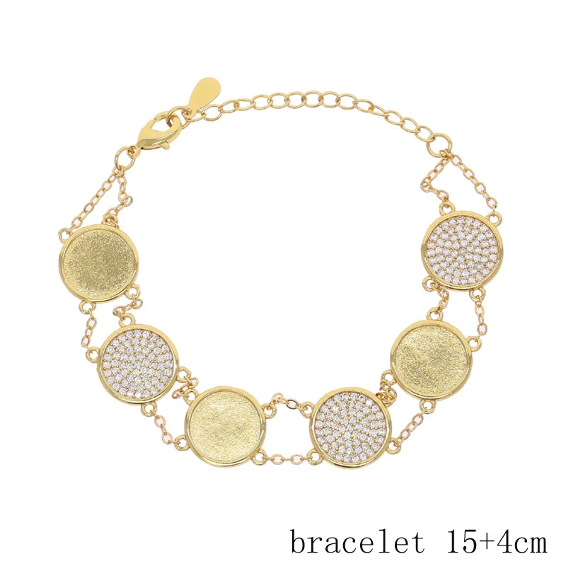 2025 Gold Color rainbow colorful cz lip butterfly heart cute lovely lucky charm bracelet elegant Luxury fashion women jewelry