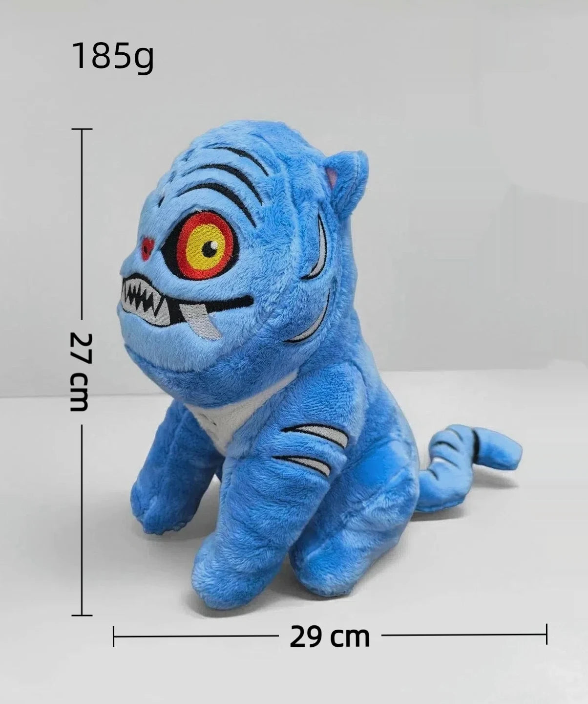 25cm Cute Kpop Demon Hunters Plush Doll Celebrity Fans Blue Tiger Doll Tv Themed Plush Toys Sofa Car Decoration Christmas Gift