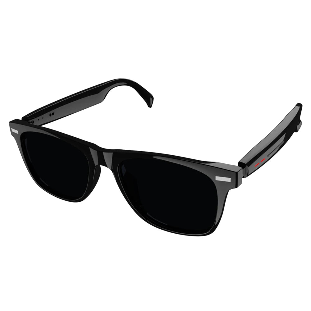 Intelligent BT AI Glasses With Mic Multifunctional Remote Control Phone Camera Shoot Music Call Sport Sunglasses For Men & Woman