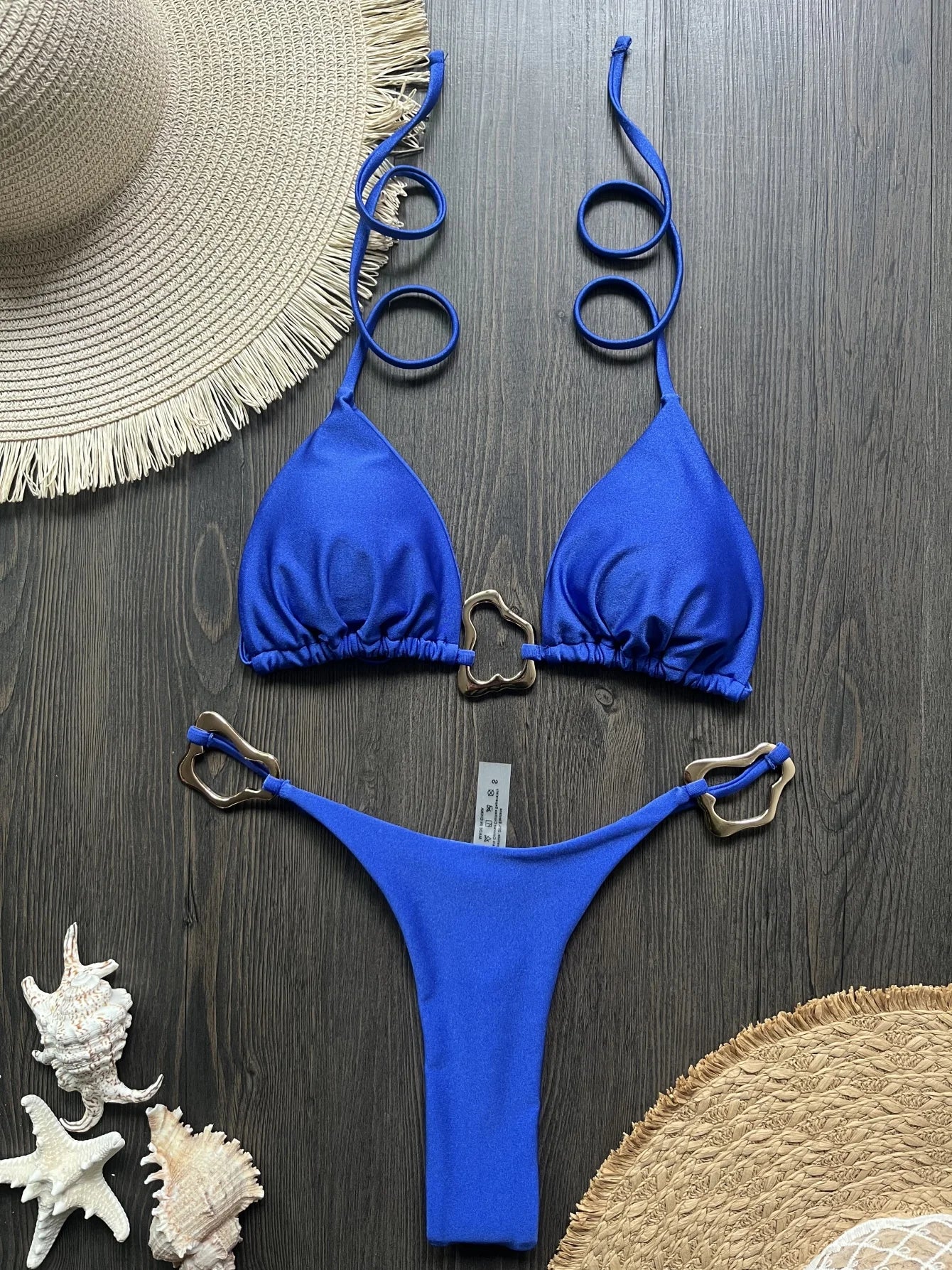 Sexy Halter Micro Bikini 2025 Women Swimsuit Solid Swimwear Thong Bikinis Set Brazilian Beach Wear Bathing Suit Biquini Female