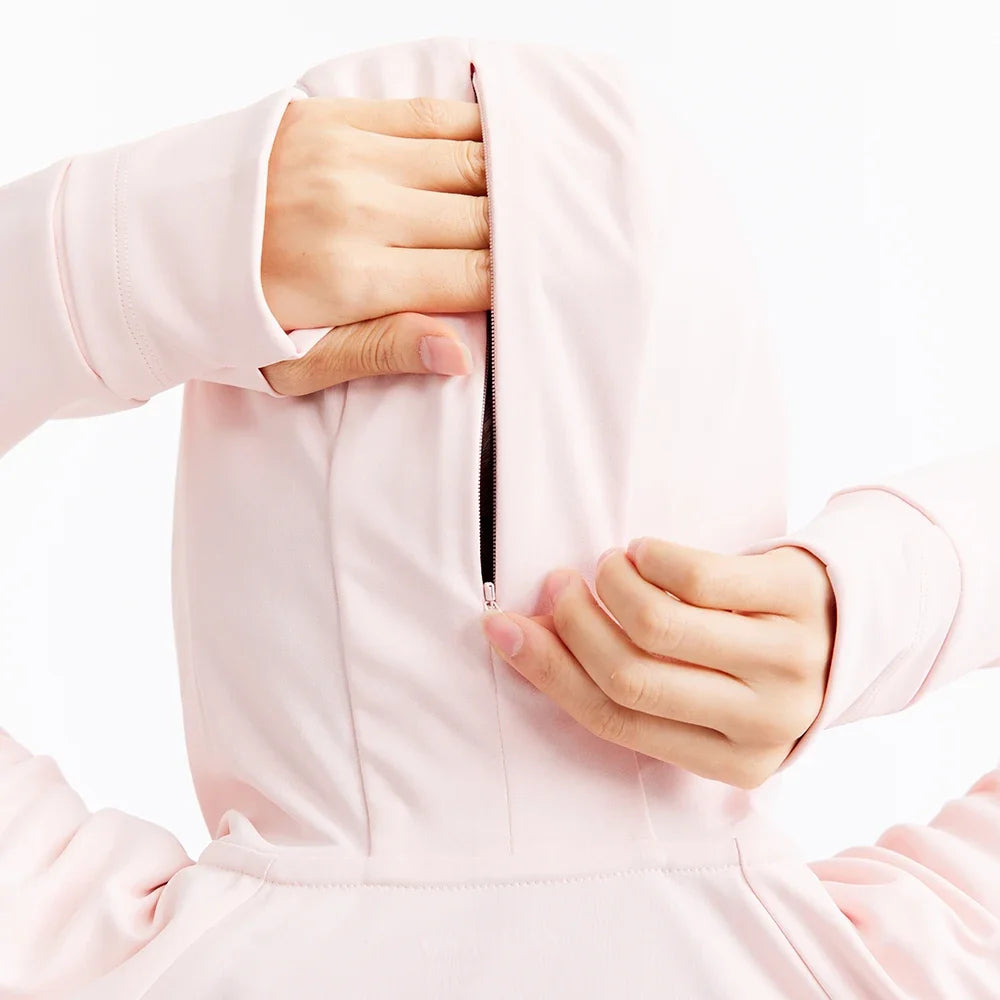 OhSunny Women Clothing Anti-UV Coats Hooded Sun Protection with Strip Loose Breathable Long Sleeve Sport Cycling Clothes