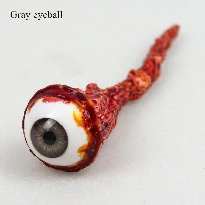 Halloween Prop Scary Decor Realistic Latex Fake Eyeballs Horror Scary Eyeball Fake Bloody Eyeball Halloween Party Decoration