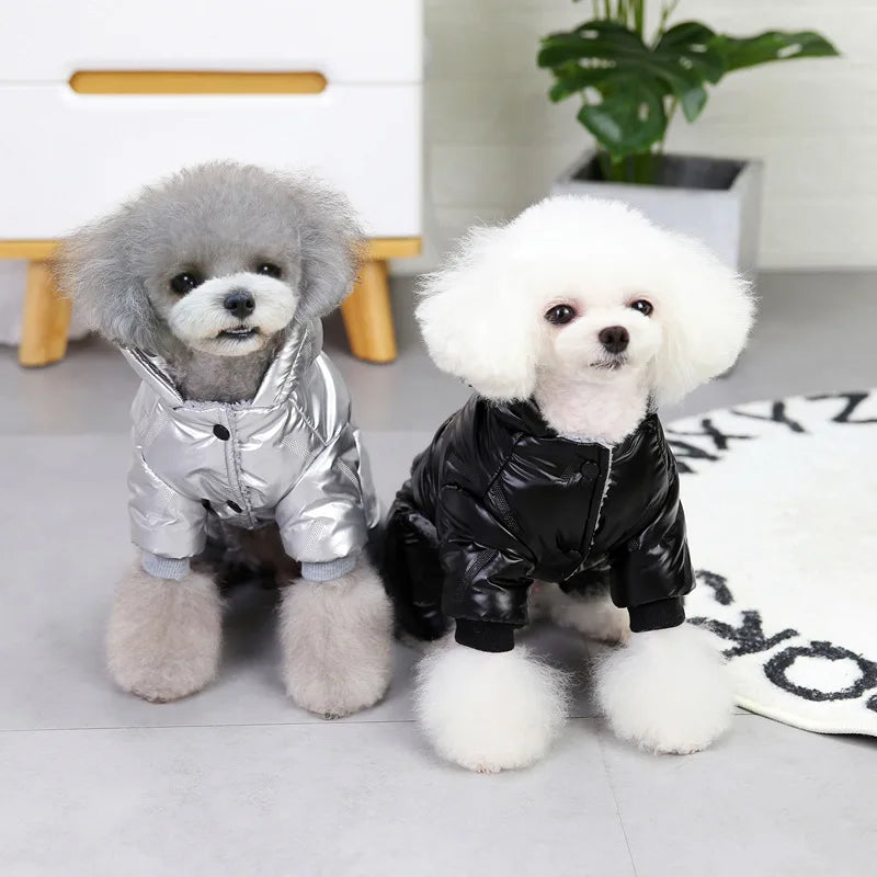 Padded Winter Warm Pet Dog Jumpsuit Waterproof Dog Clothes For Small Big Dogs Chihuahua Jacket Yorkie Costumes Coat Outfits 4XL
