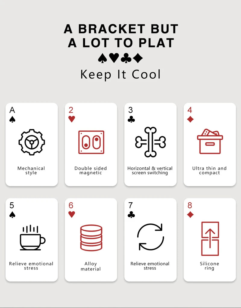 Xiaomi MagSafe Phone Grip Stand 3in1 Magnetic Finger Ring Holder Double Sided Magnetic Phone Stand For iPhone 17 16 15 14 13 12