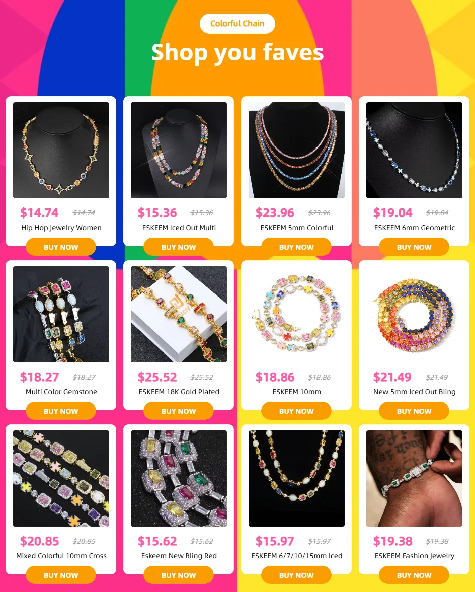 Hip Hop Jewelry New Fashion Jewelry Evil Eye Necklace Luxury Red CZ High Quality Men Women Eye Necklace Drop shipping  ﻿