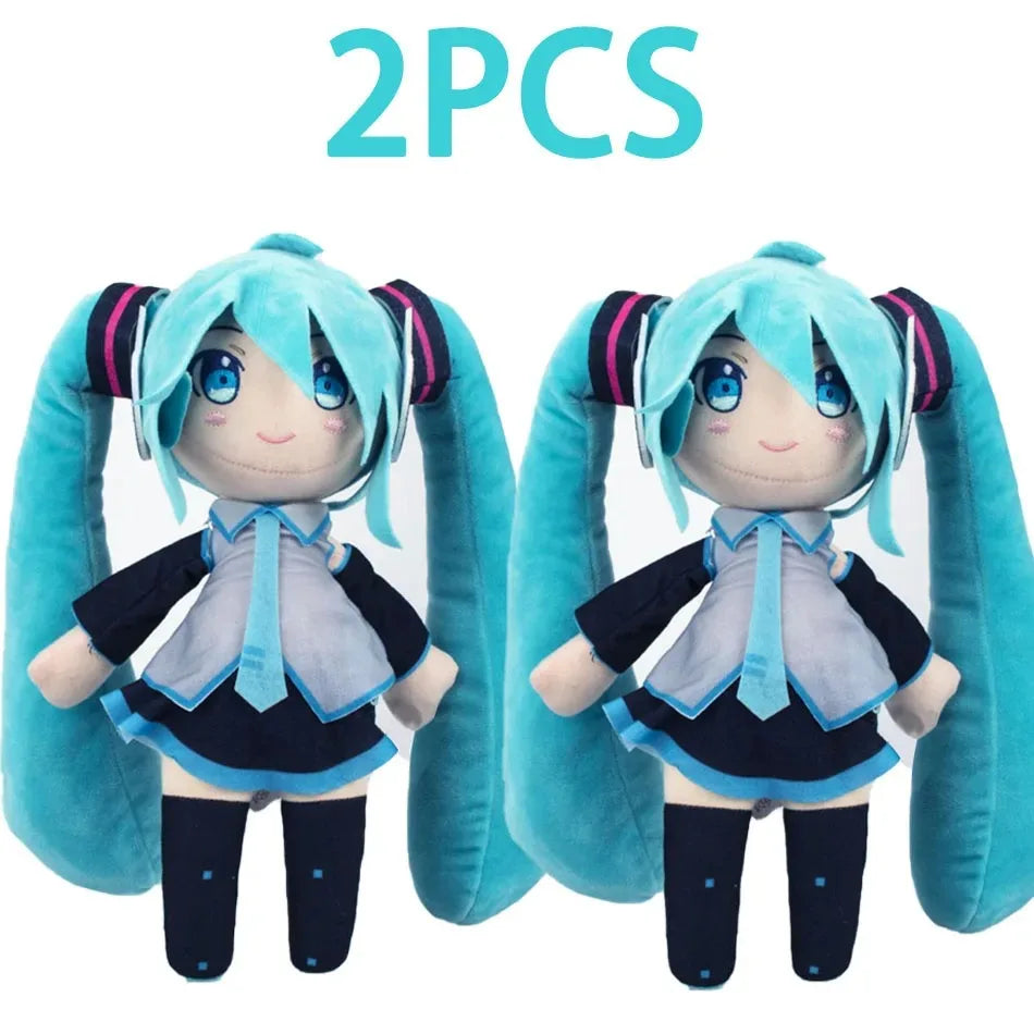 NEW 20/25cm Japanese Anime Plush Stuffed Toy Hatsune Miku Plush Doll Soft Pillow Future Doll Cute Christmas Gift For Children