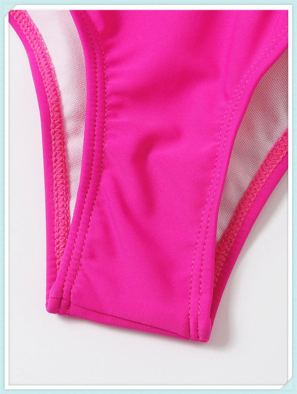 Solid Bandage Bikini Women Push Up Swimsuit Sexy Swimwear Female Brazilian Bathing Swimming Suit Bather Splicing Color Beachwear