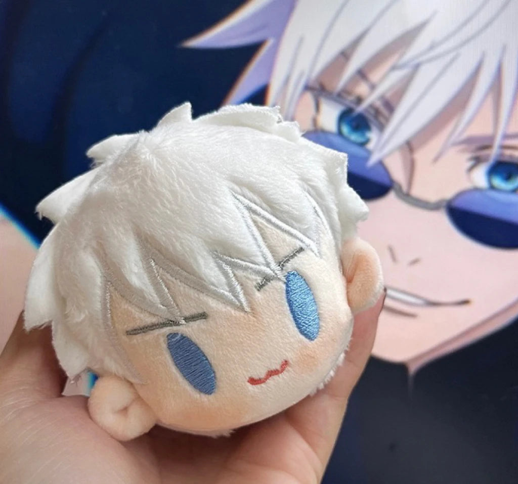 Jujutsu Kaisen Plush Pendan Gojo Satoru Dolls School Bag Pendants Geto Suguru Cute Soft Stuffed For Kid Christmas