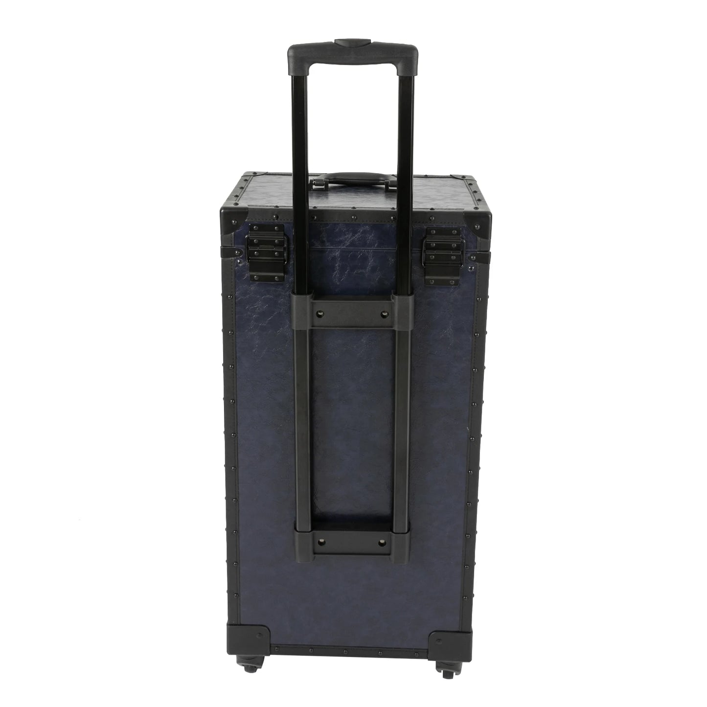 Artist Makeup Case Trolley Universal Casters with 4 Keys Rolling Nail Tech Makeup Cart Travel Box for Makeup Hairstylists