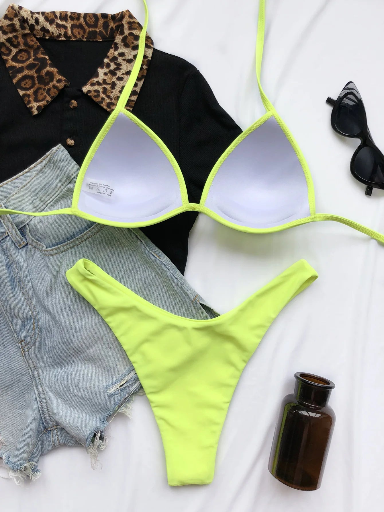 Bikinis 2025 Woman Sexy Triangle Swimwear Womens Two-piece Swimsuit Hard Cup Micro Bikini Women Swimwear Biquini Bathing Suit