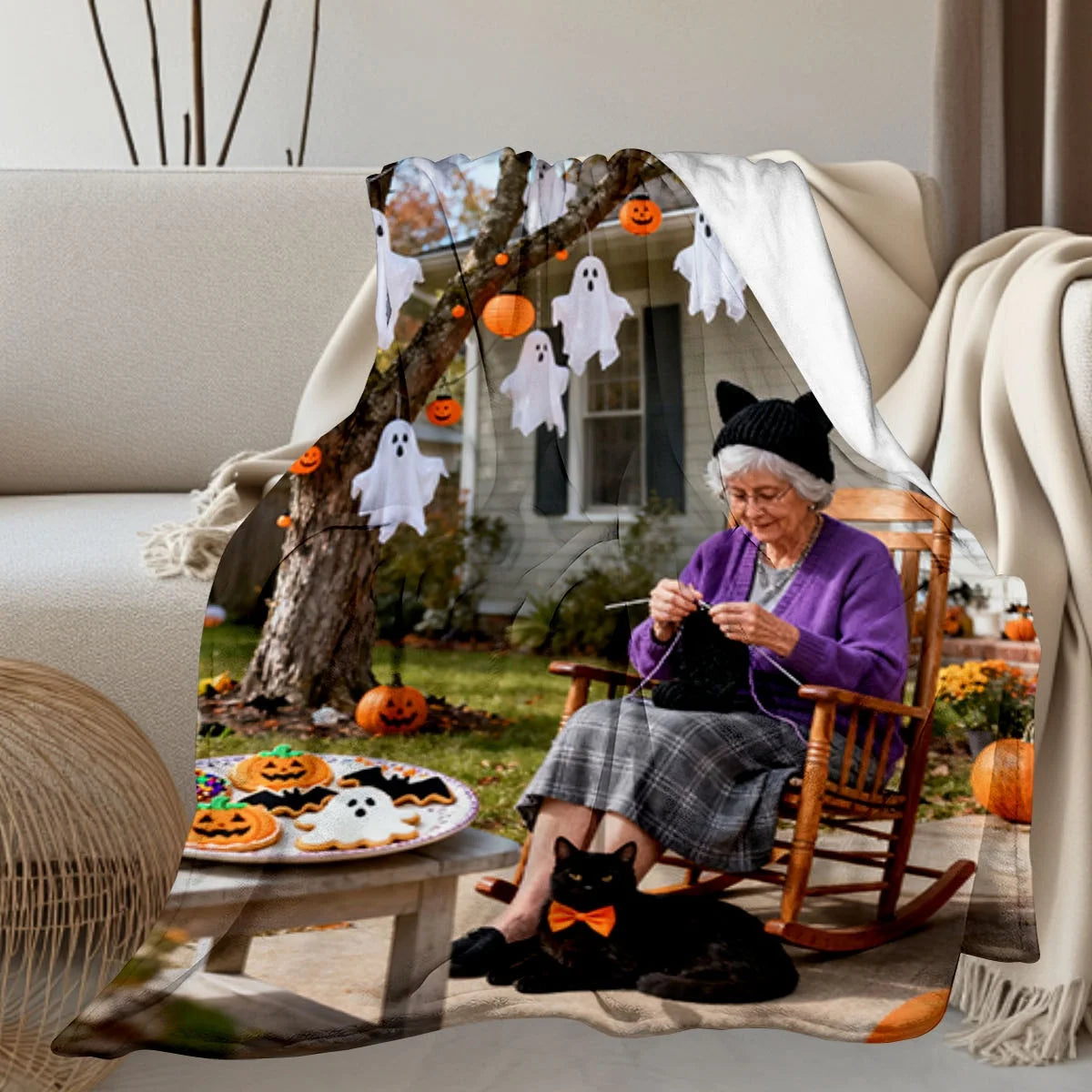 Customized Christmas Baby Flannel Blanket - Express Your Heart, Anti-Static and Non-Shedding, Suitable for Cribs, Parent-Child Interaction Blankets, Home Blankets - Soft Polyester Material - Perfect as a Heartwarming Christma