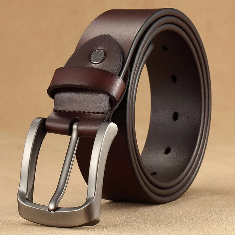 High Quality men's belt Luxury Brand alloy needle buckle fashionable belt men's jeans paired with men and women belt