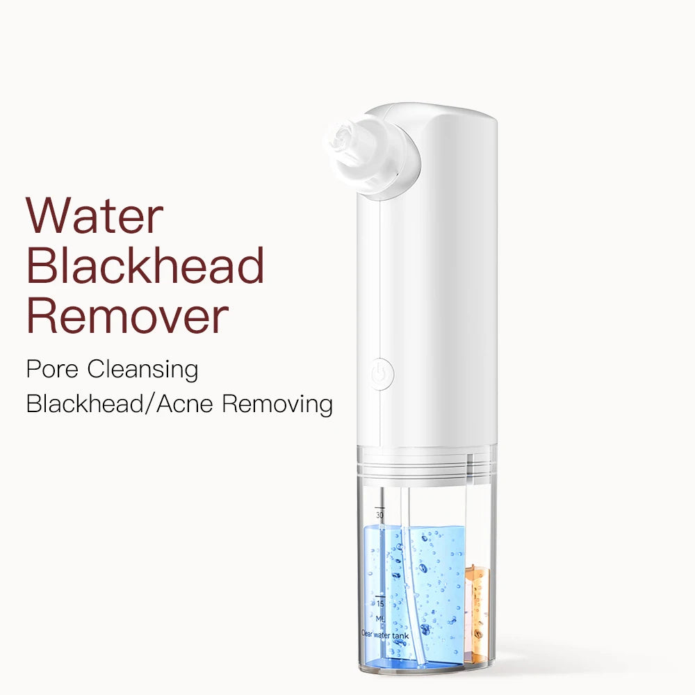 ANLAN Electric Water Vacuum Blackhead Remover Pore Cleaner Facial Hydro Cleanse Skincare Device for Whitehead And Acne Suction