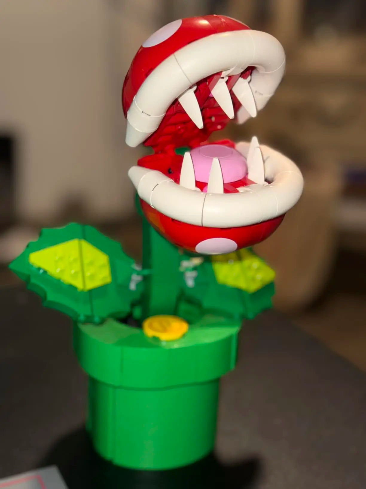 MINISO~Cannibal Flower Building Blocks Desktop Decoration Bricks Set Toys ~540 Pcs~Birthday Gift for Adults Christmas Gift